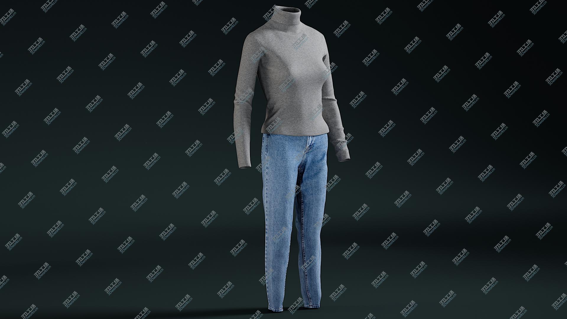 images/goods_img/20210319/3D Women's Jeans Pullover/3.jpg